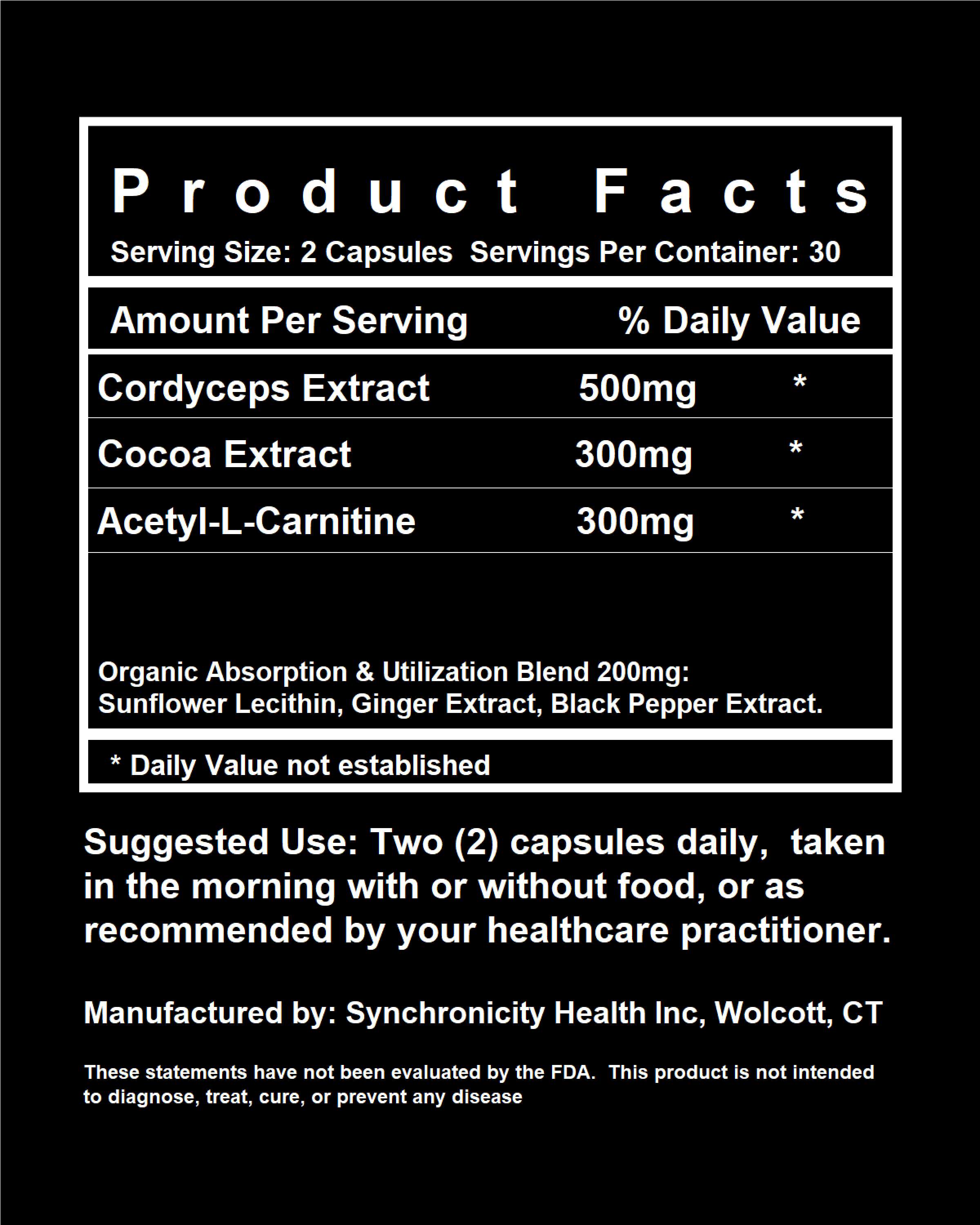 Cordyceps Mushroom Blend