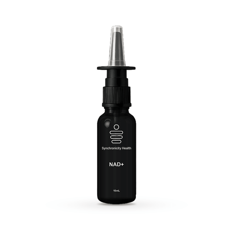 NAD+ Nasal Spray, black 10 mL bottle