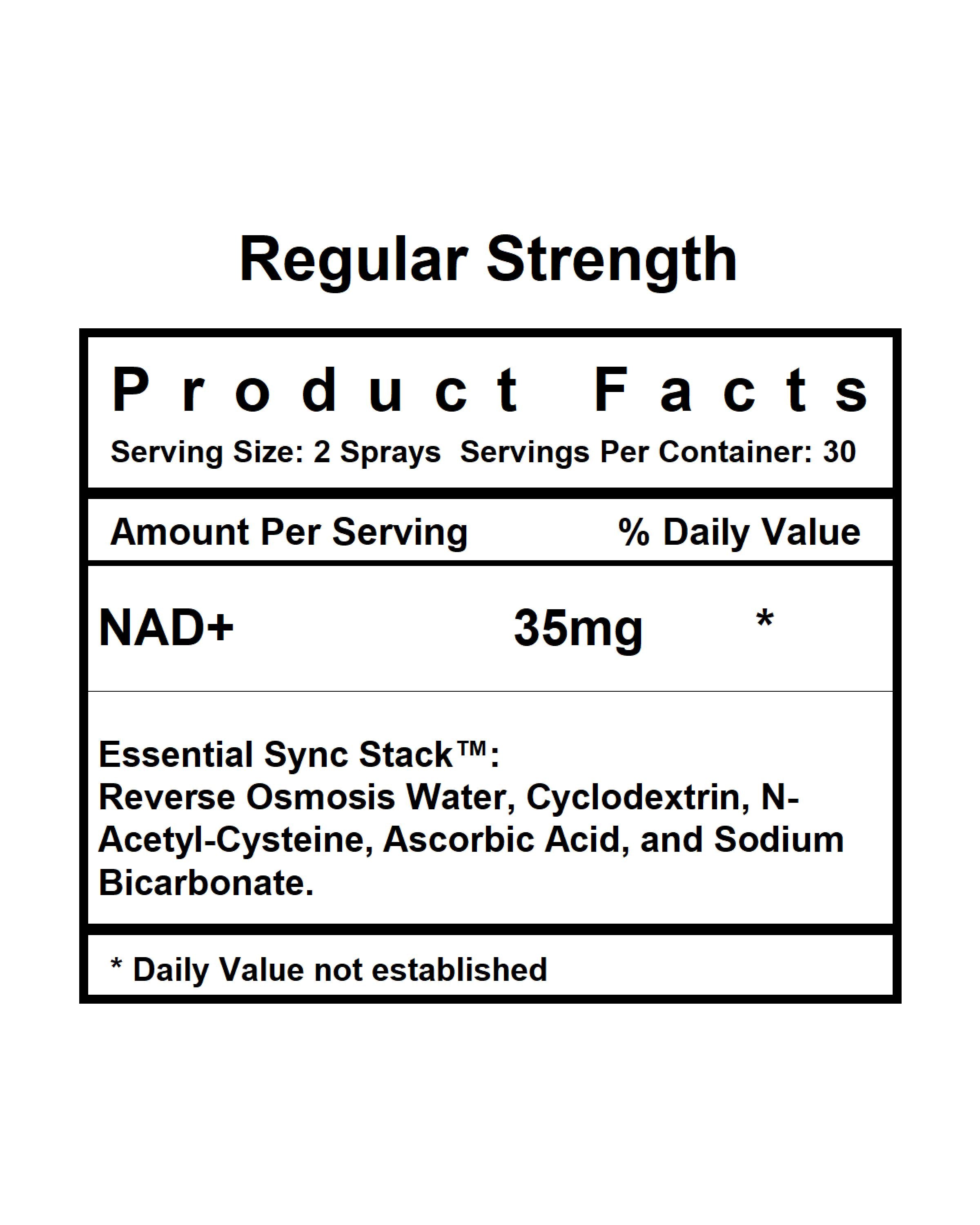 NAD+ Nasal Spray